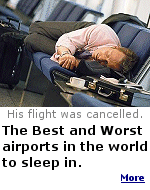 If you wind-up sleeping at the airport, either by choice or chance, try to pick one of the good ones. Minneapolis is great, Paris is not. How is your airport?